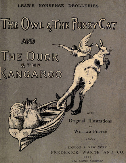 جلد کتاب Nonsense Drolleries: The Owl & The Pussy-Cat—The Duck & The Kangaroo