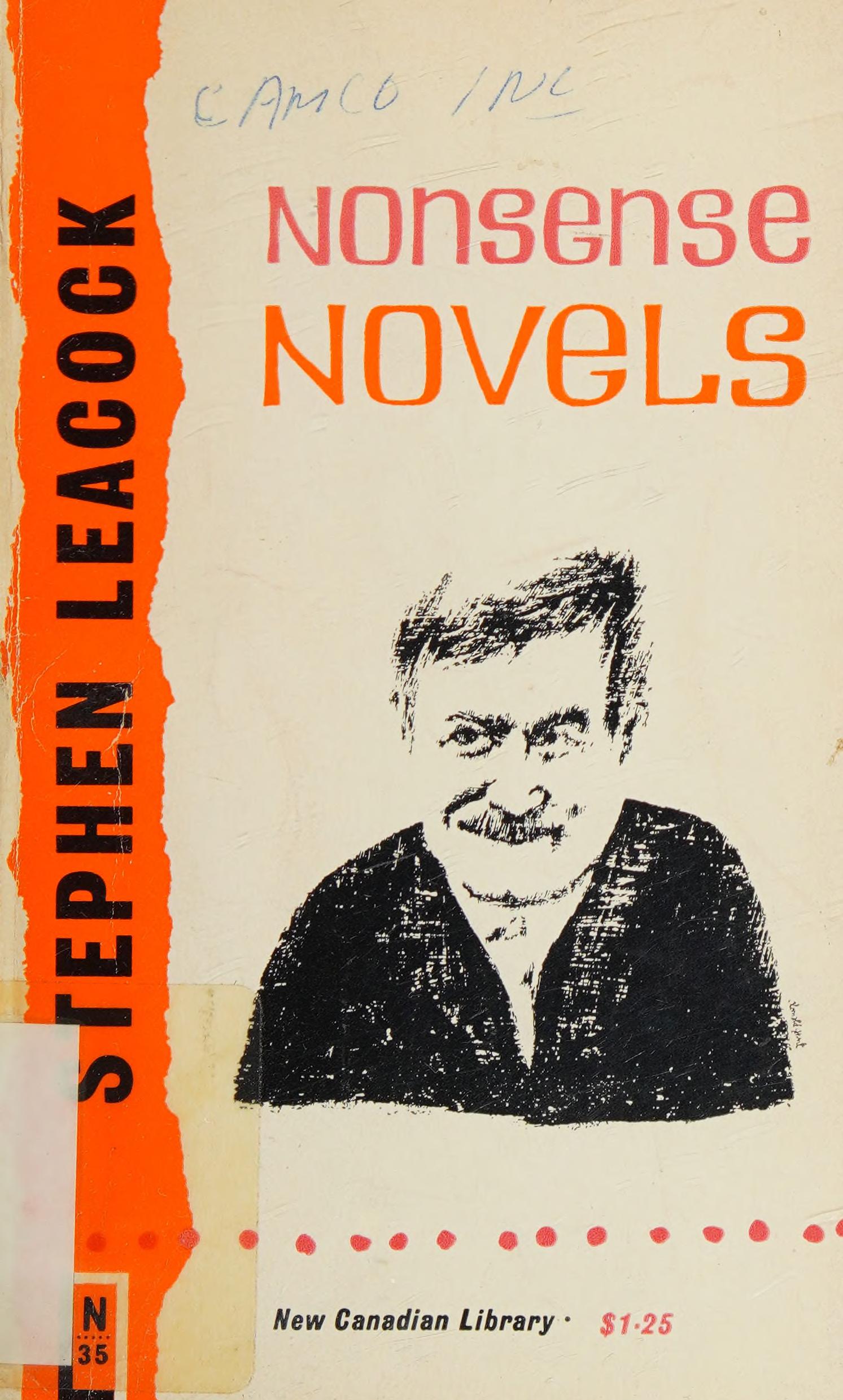 جلد کتاب Nonsense Novels
