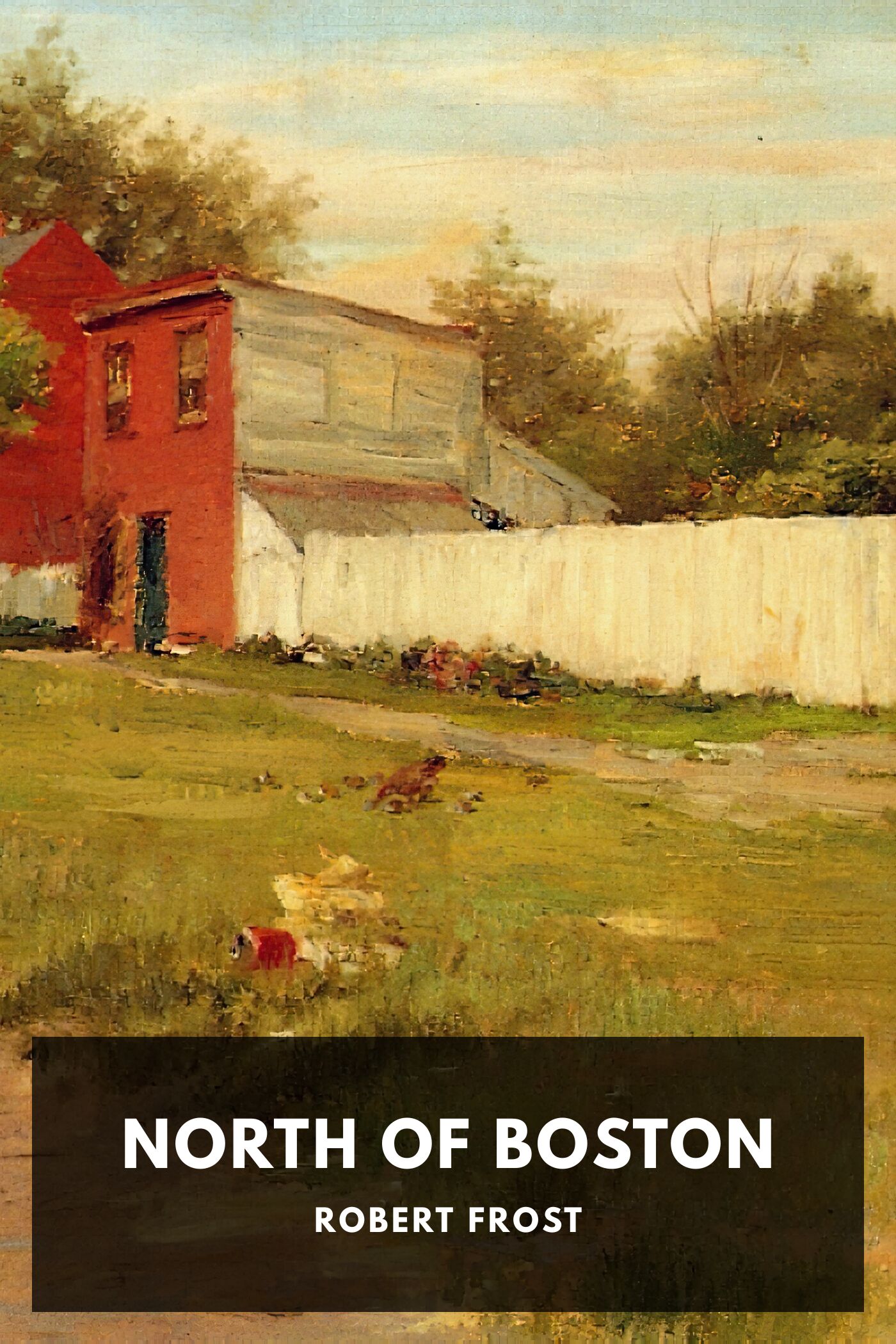 جلد کتاب North of Boston