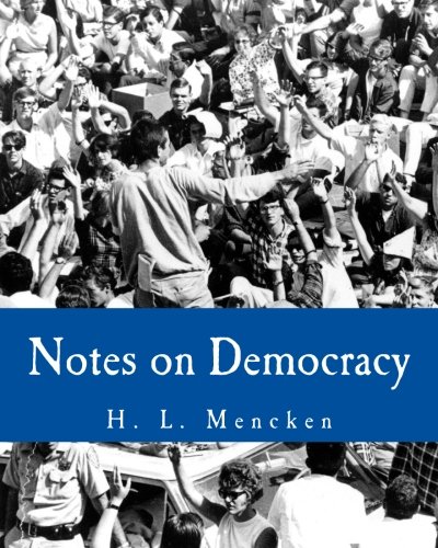 جلد کتاب Notes on Democracy