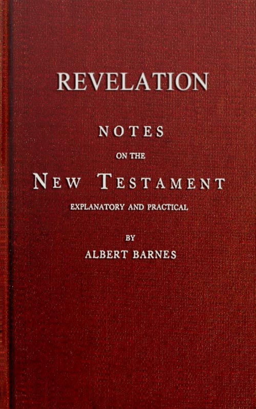 جلد کتاب Notes on the New Testament: Revelation