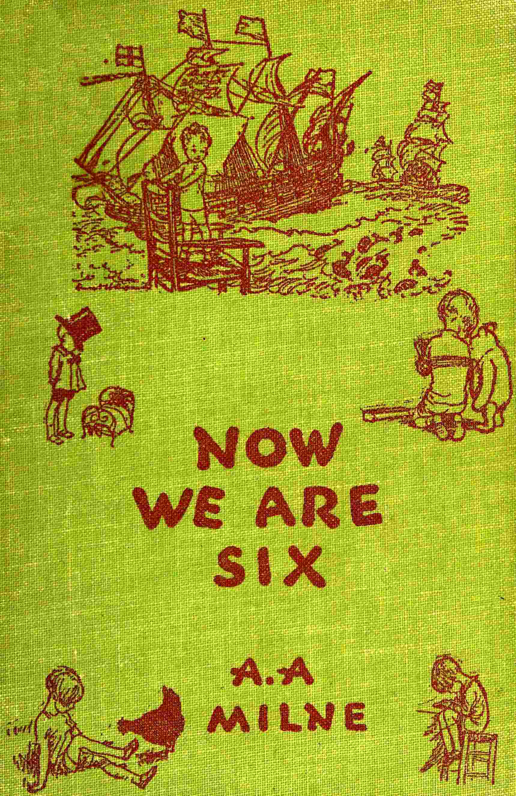 جلد کتاب Now We Are Six