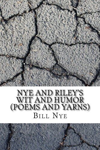 جلد کتاب Nye and Riley's Wit and Humor (Poems and Yarns)
