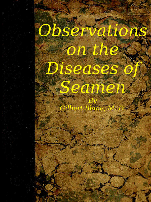 جلد کتاب Observations on the Diseases of Seamen