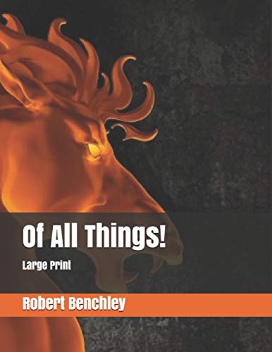 جلد کتاب Of All Things