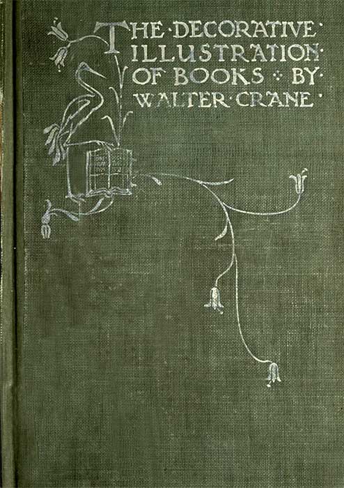 جلد کتاب Of the Decorative Illustration of Books Old and New