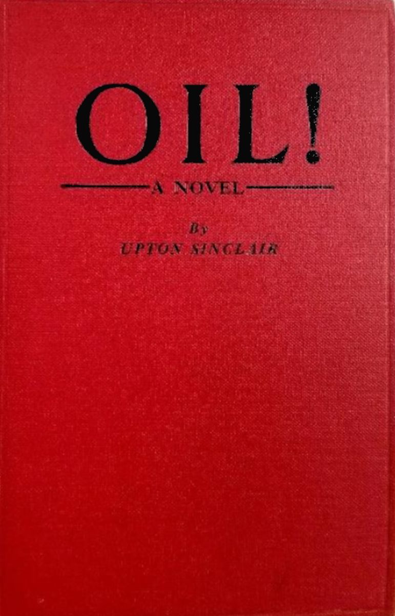 جلد کتاب Oil!