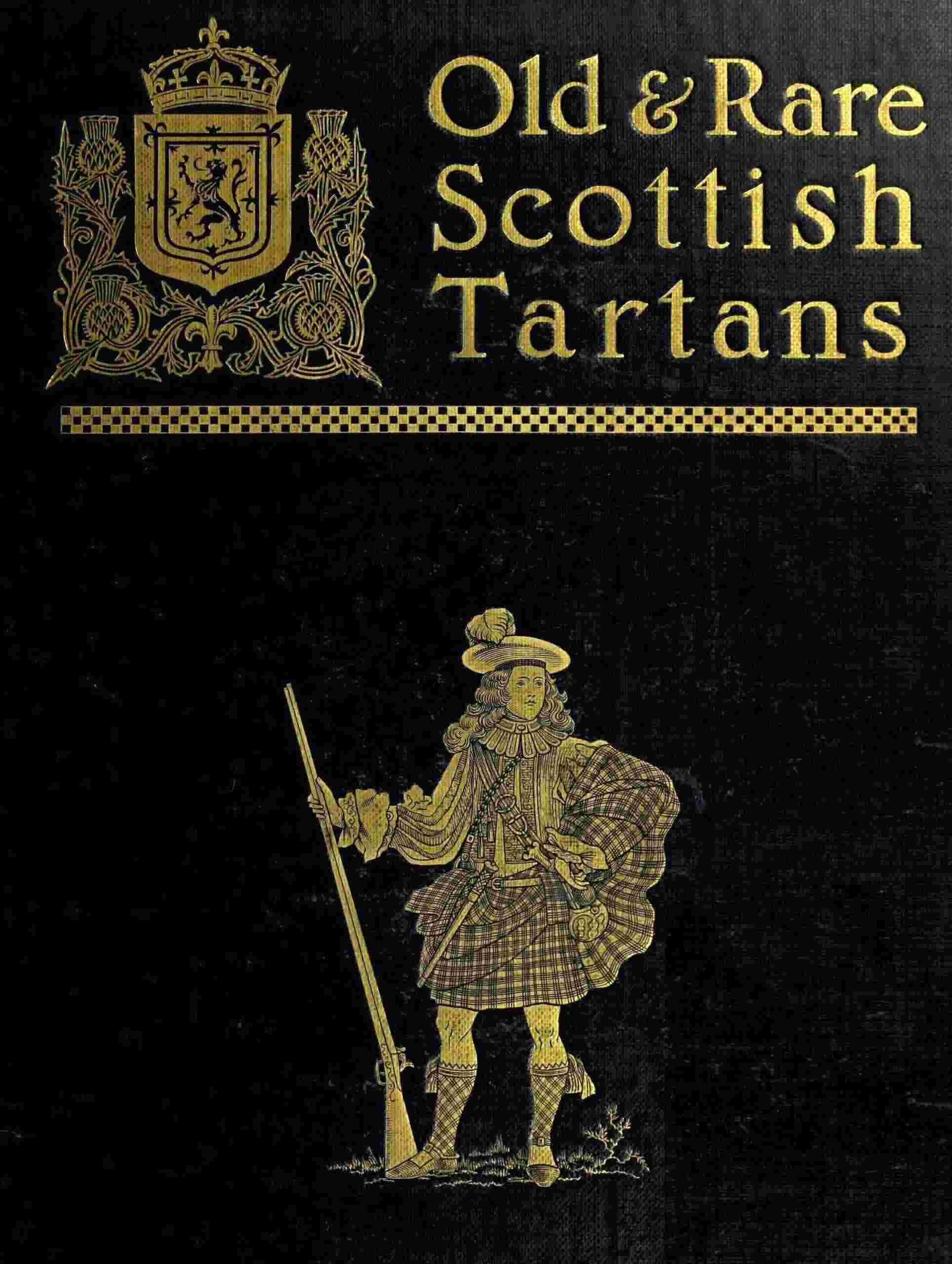 جلد کتاب Old and Rare Scottish Tartans