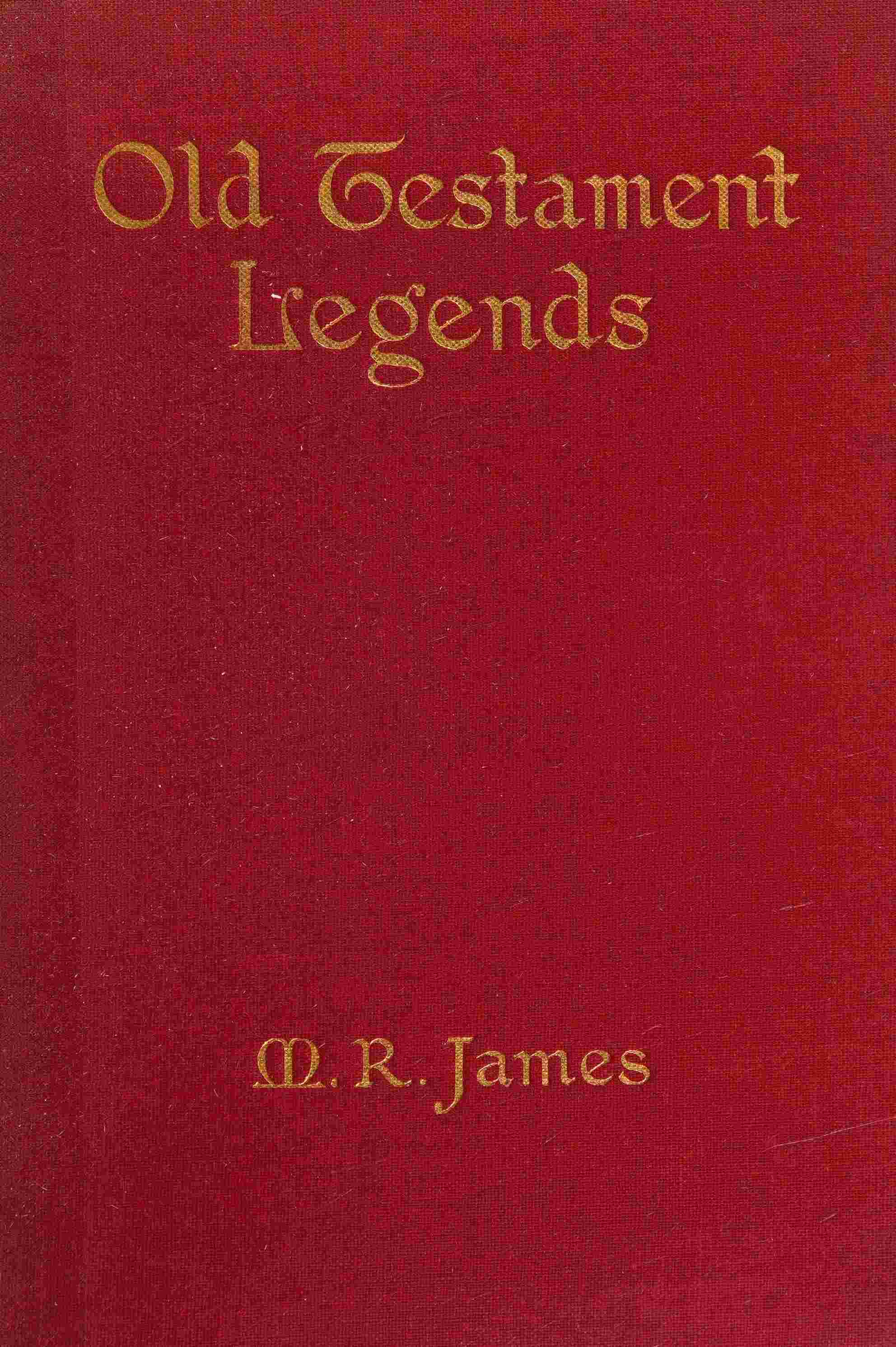 جلد کتاب Old Testament Legends