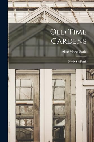جلد کتاب Old-Time Gardens