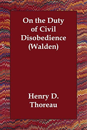 جلد کتاب On the Duty of Civil Disobedience