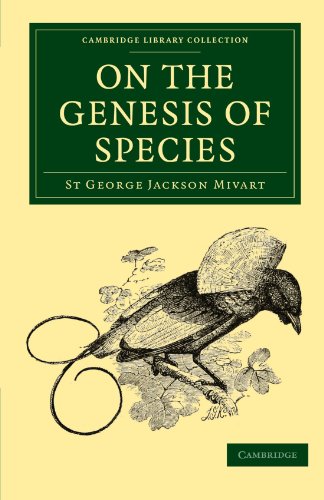 جلد کتاب On the Genesis of Species