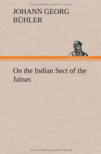 جلد کتاب On the Indian Sect of the Jainas
