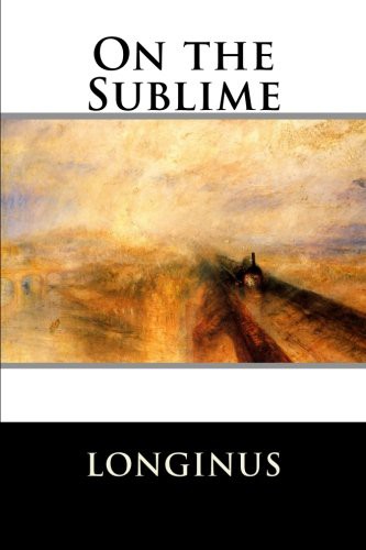 جلد کتاب On the Sublime