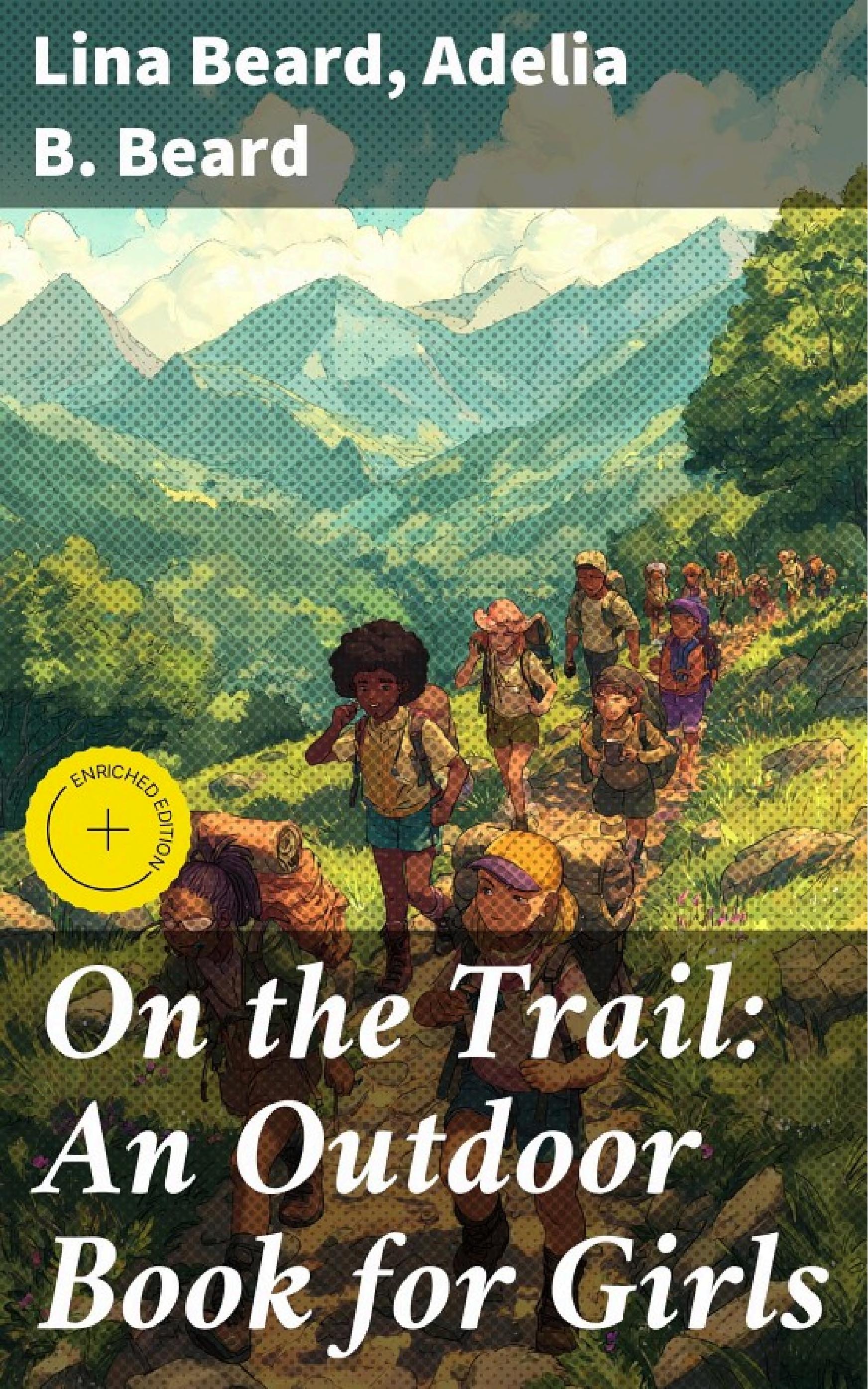جلد کتاب On the Trail: An Outdoor Book for Girls