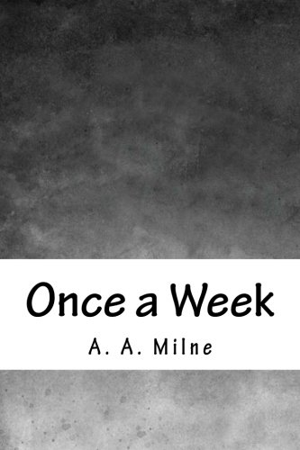جلد کتاب Once a Week