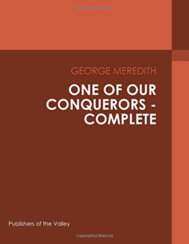 جلد کتاب One of Our Conquerors — Complete