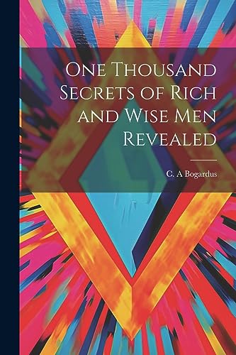 جلد کتاب One Thousand Secrets of Wise and Rich Men Revealed