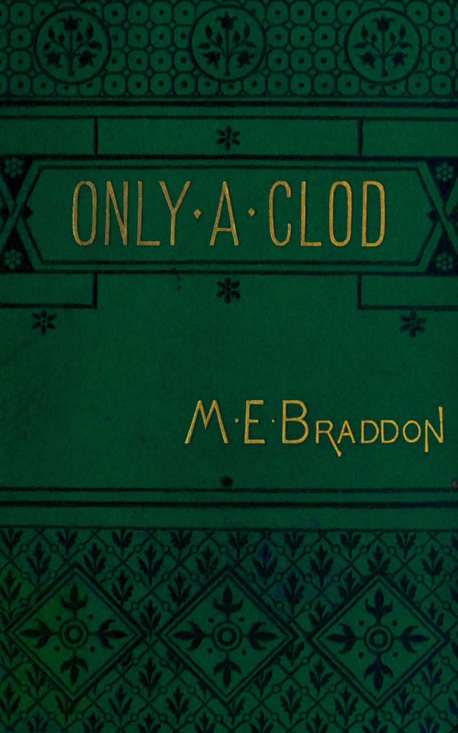 جلد کتاب Only a Clod