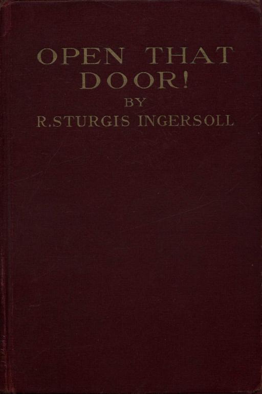 جلد کتاب Open That Door!