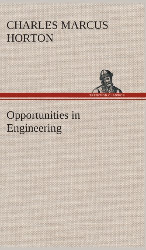 جلد کتاب Opportunities in Engineering