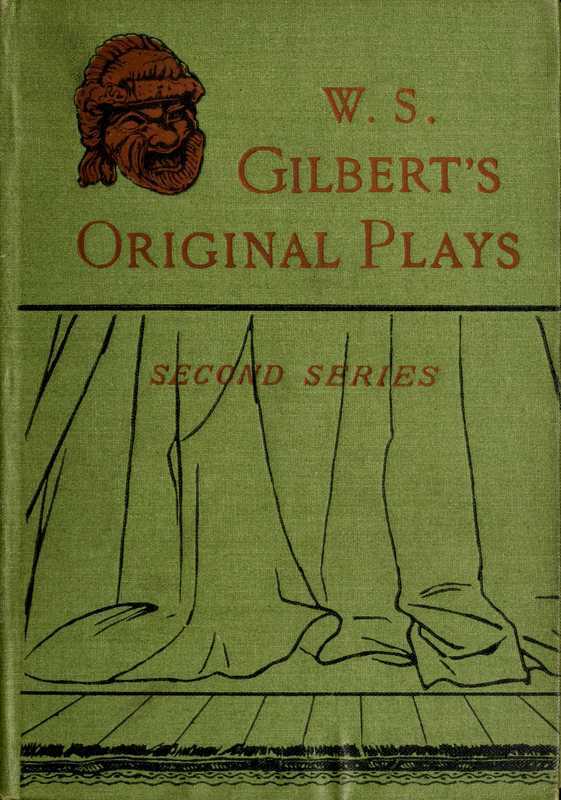 جلد کتاب Original Plays, Second Series
