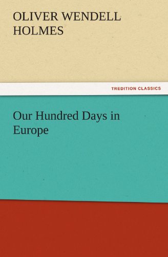 جلد کتاب Our Hundred Days in Europe