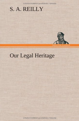 جلد کتاب Our Legal Heritage: The First Thousand Years, 600–1600