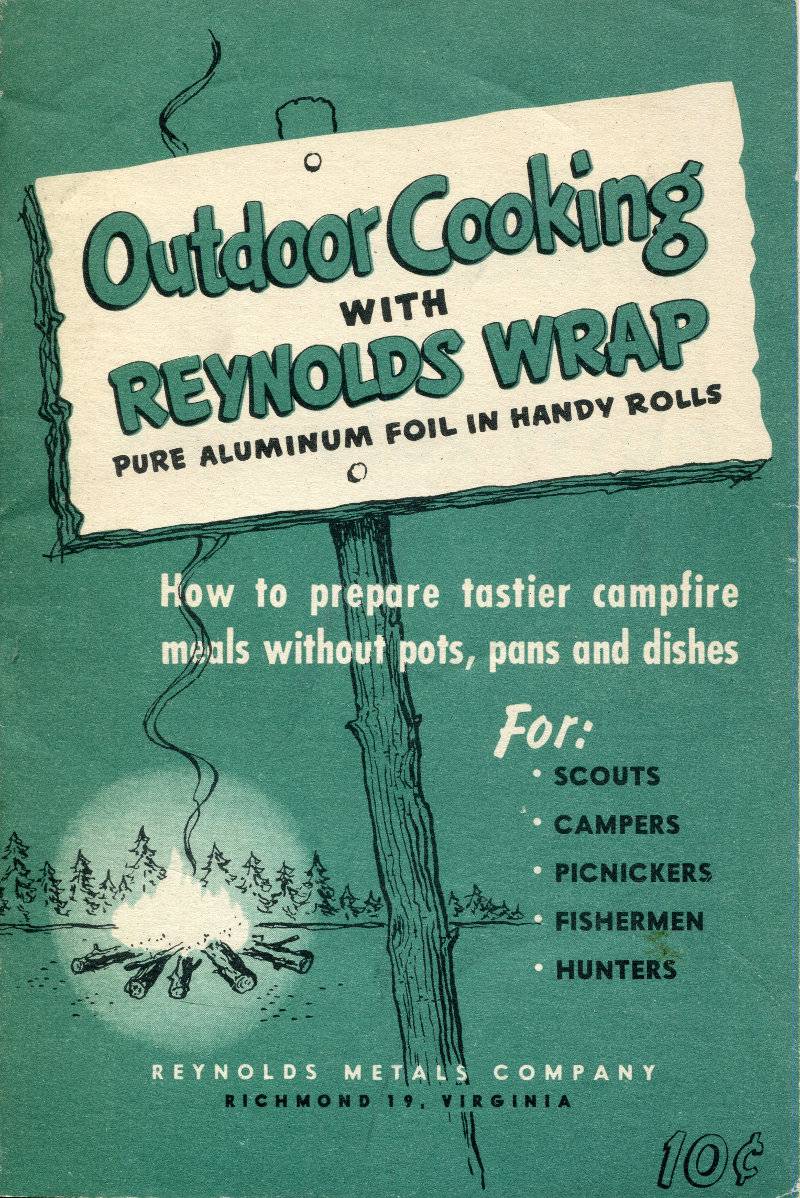 جلد کتاب Outdoor Cooking with Reynolds Wrap