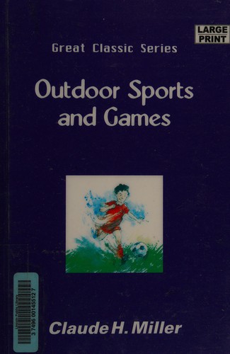 جلد کتاب Outdoor Sports and Games