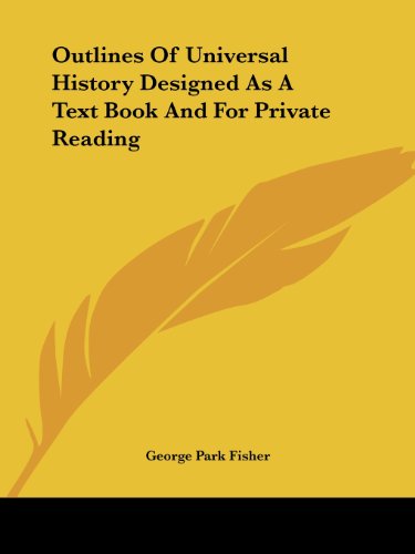 جلد کتاب Outlines of Universal History
