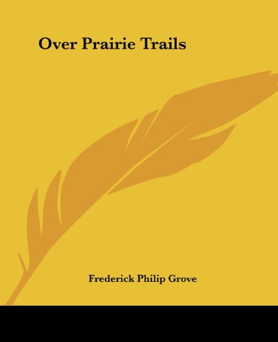 جلد کتاب Over Prairie Trails