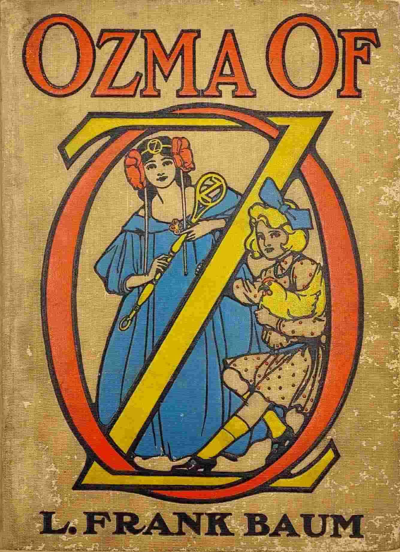 جلد کتاب Ozma of Oz
