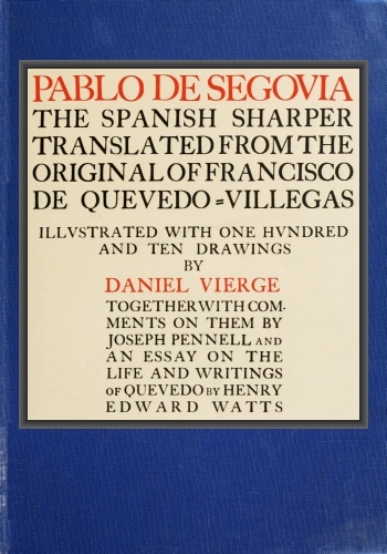 جلد کتاب Pablo de Segovia, the Spanish Sharper