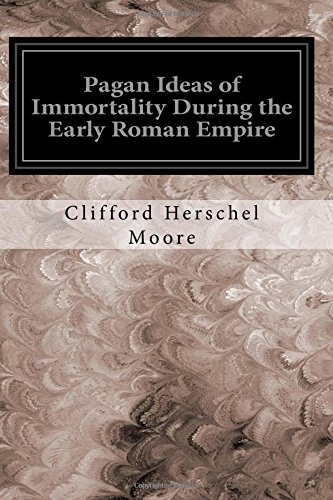 جلد کتاب Pagan Ideas of Immortality During the Early Roman Empire
