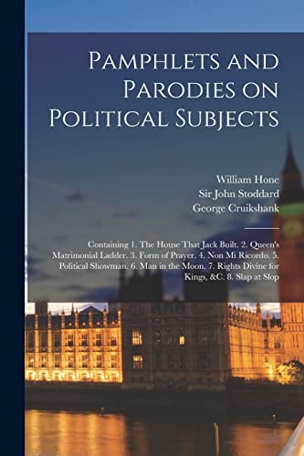جلد کتاب Pamphlets and Parodies on Political Subjects