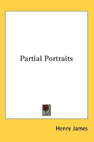 جلد کتاب Partial Portraits