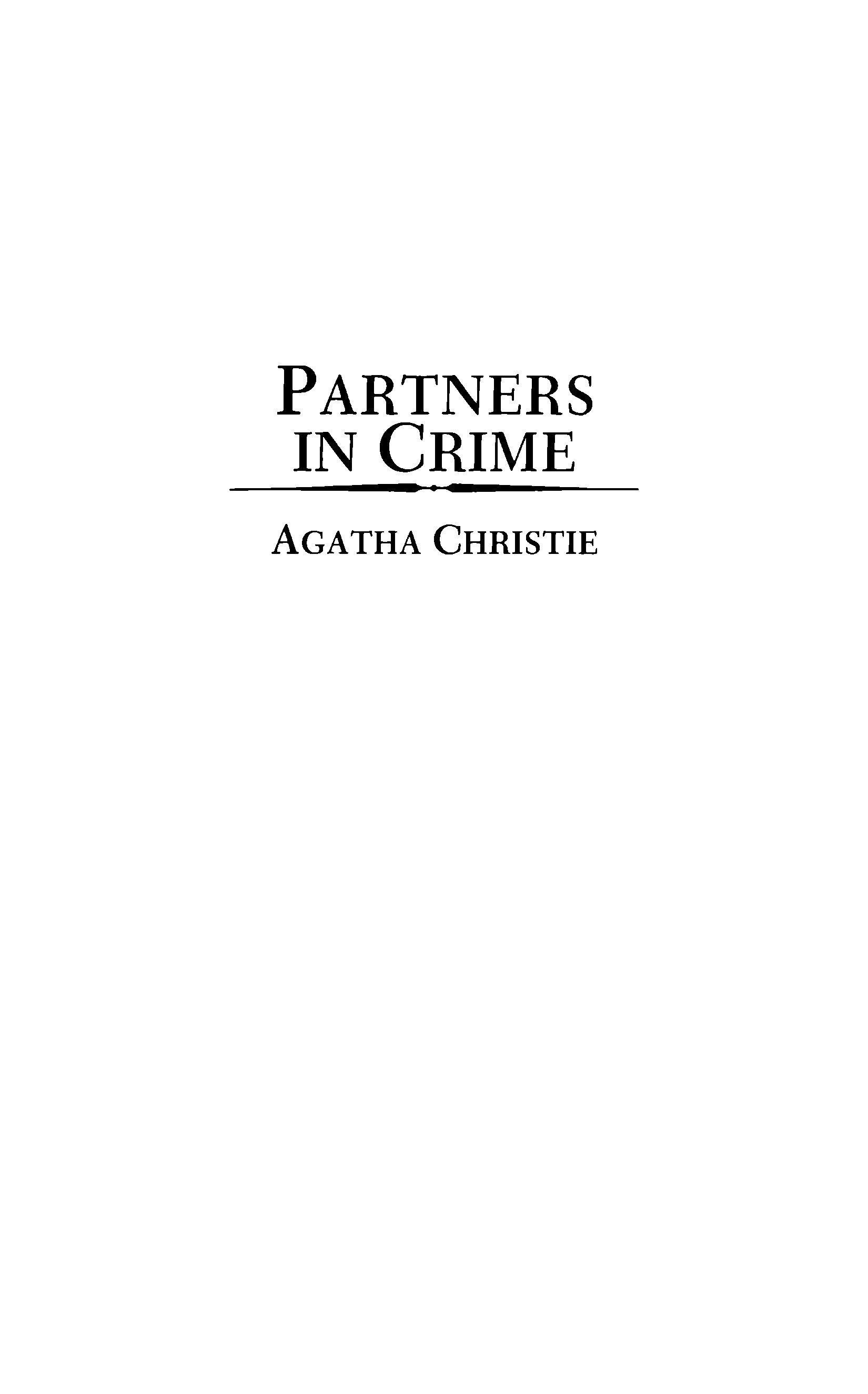 جلد کتاب Partners in Crime