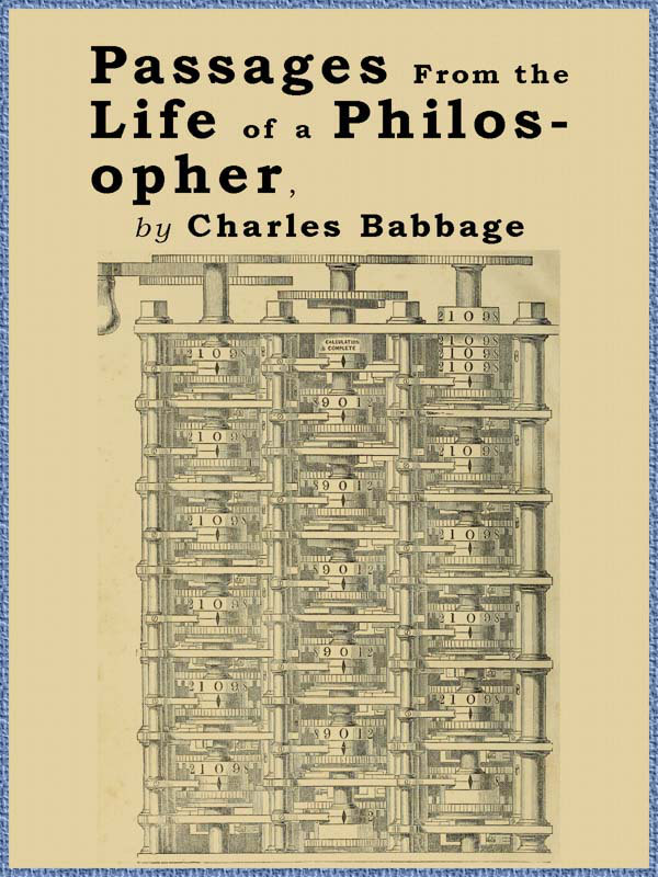 جلد کتاب Passages from the Life of a Philosopher