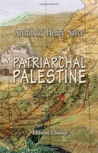 جلد کتاب Patriarchal Palestine