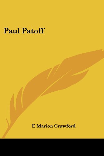 جلد کتاب Paul Patoff