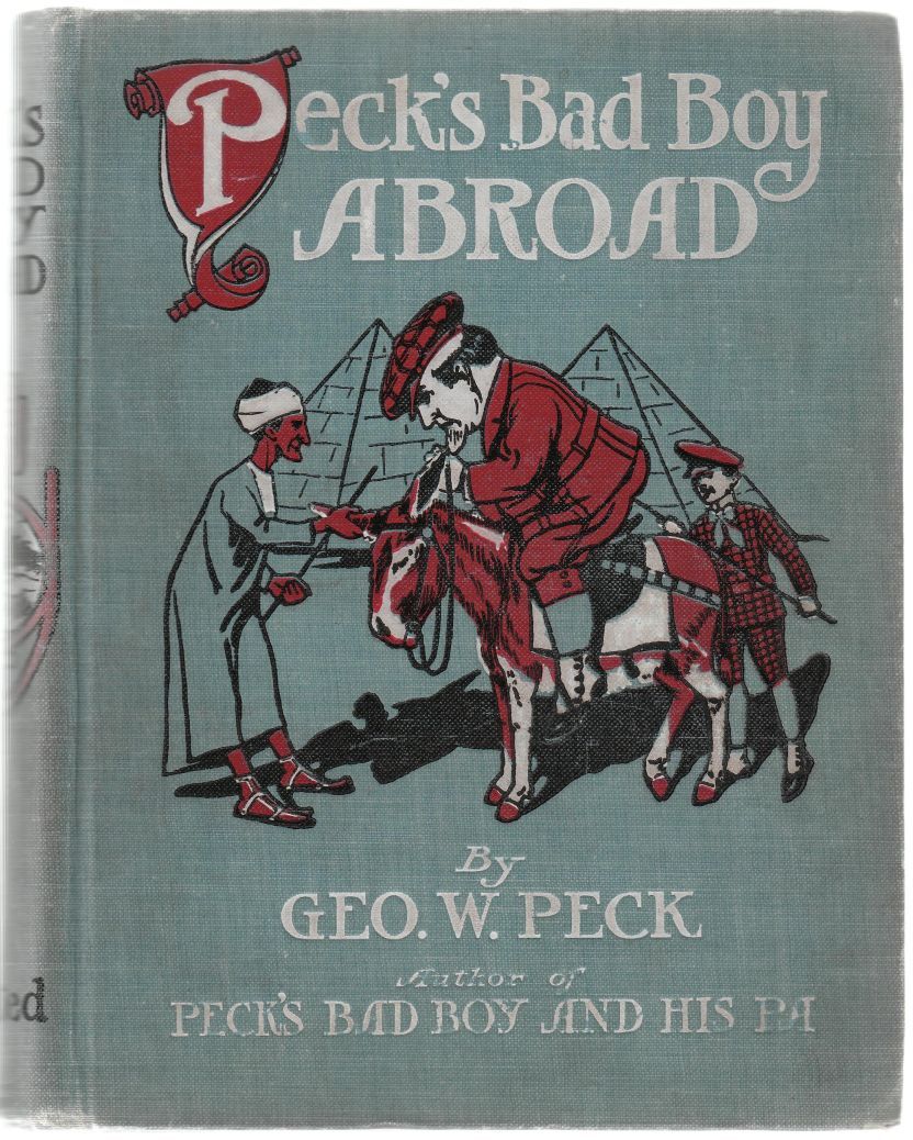 جلد کتاب Peck's Bad Boy Abroad
