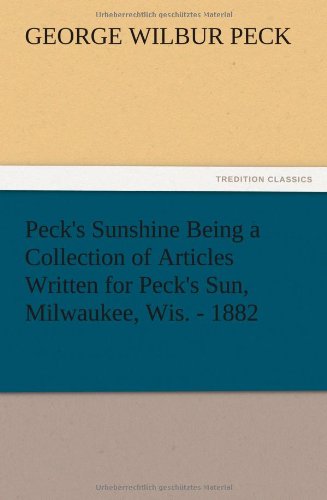 جلد کتاب Peck's Sunshine