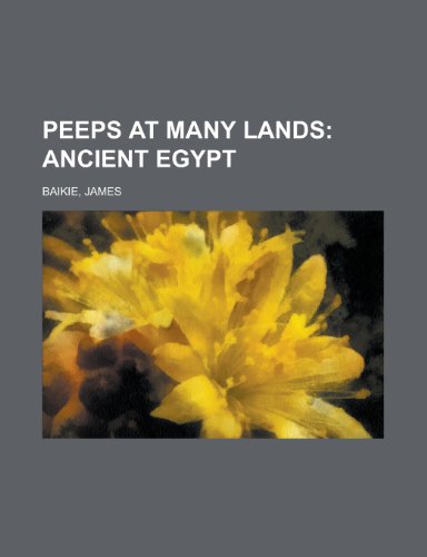 جلد کتاب Peeps at Many Lands: Ancient Egypt
