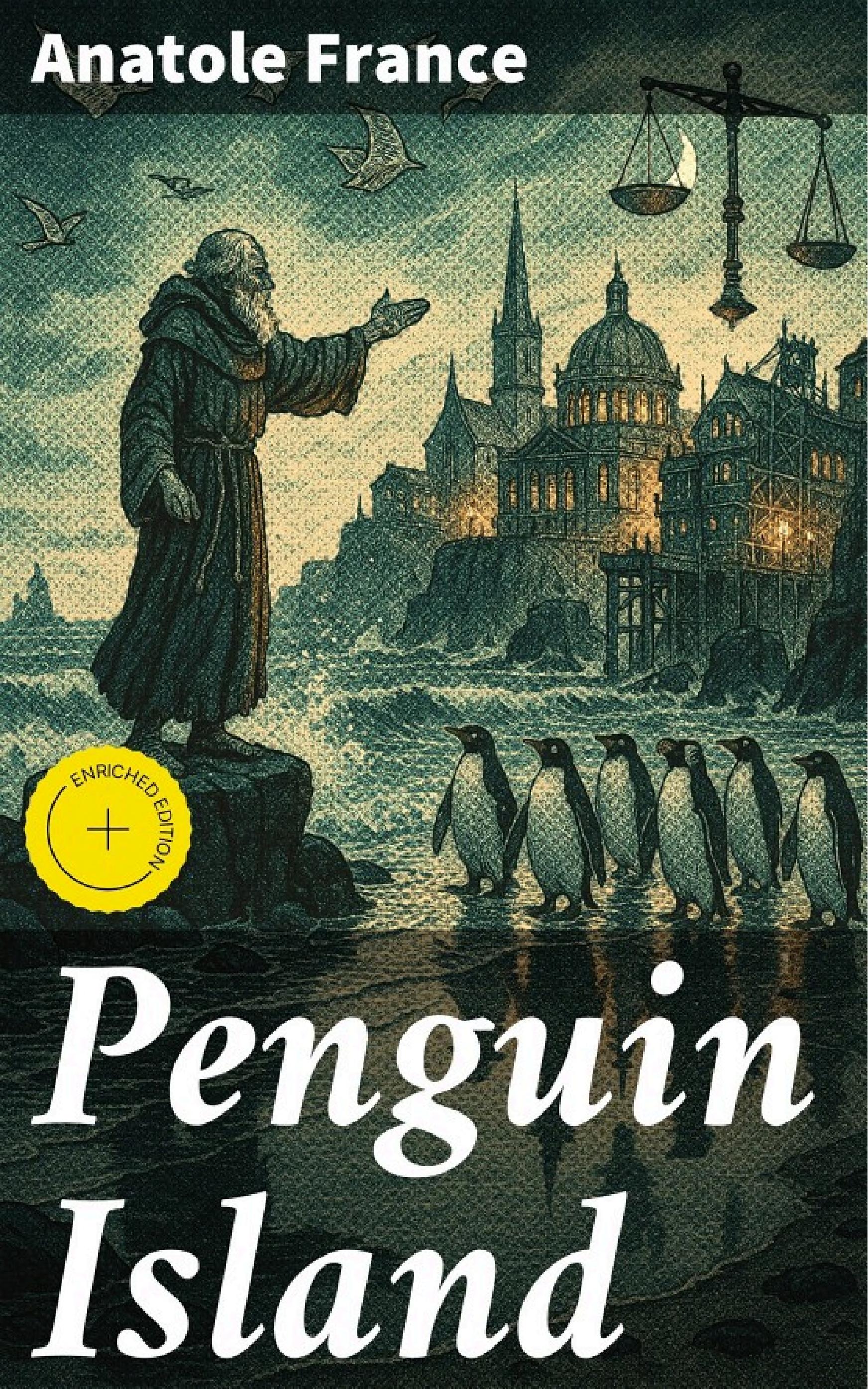 جلد کتاب Penguin Island