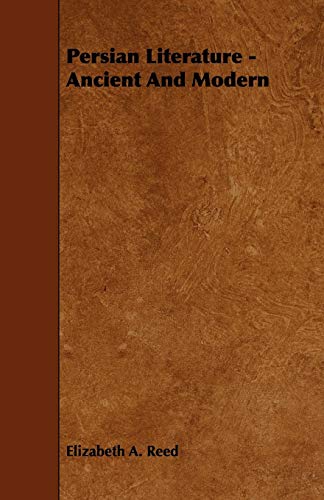 جلد کتاب Persian Literature, Ancient and Modern