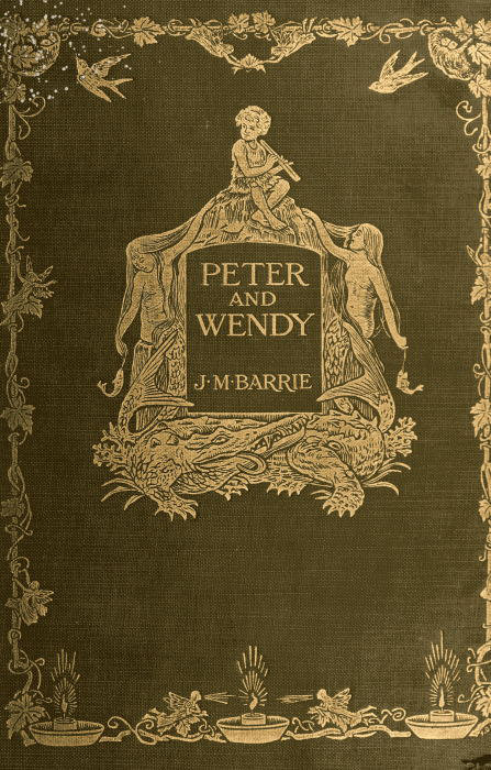 جلد کتاب Peter and Wendy