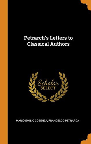 جلد کتاب Petrarch's Letters to Classical Authors