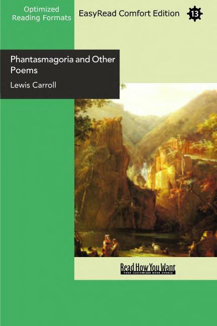 جلد کتاب Phantasmagoria and Other Poems
