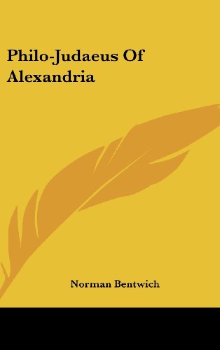 جلد کتاب Philo-Judæus of Alexandria